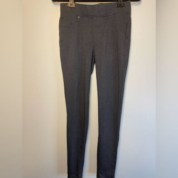Seven7 Gray Pull On Legging Size Small Faux Front Pockets 29 inch Inseam - Picture 1 of 5